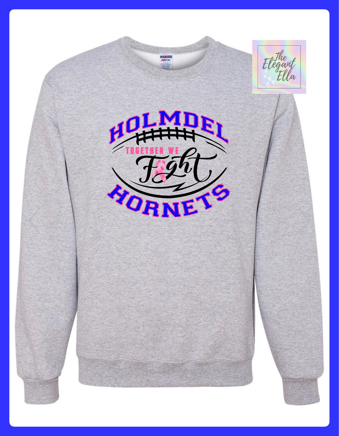 Holmdel hornets Together We Fight Crewneck Sweatshirt