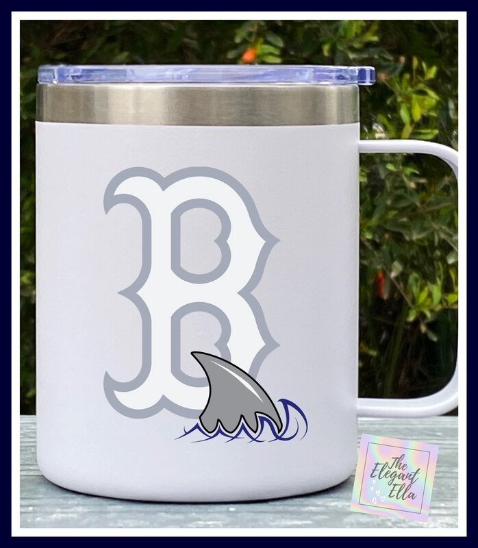 Bayshore Sharks Travel Mug With Lid