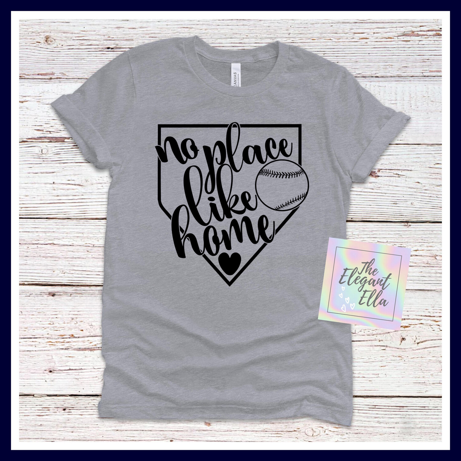 There’s No Place Like Home Baseball T Shirt