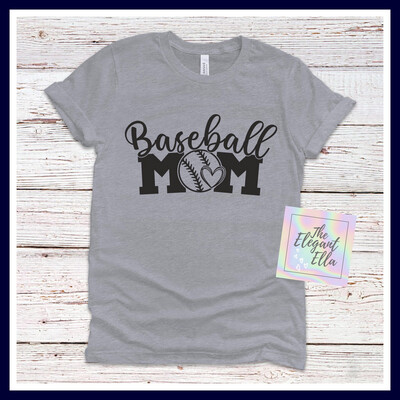 Baseball Mom T Shirt