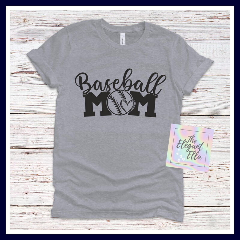   Baseball Mom T Shirt
