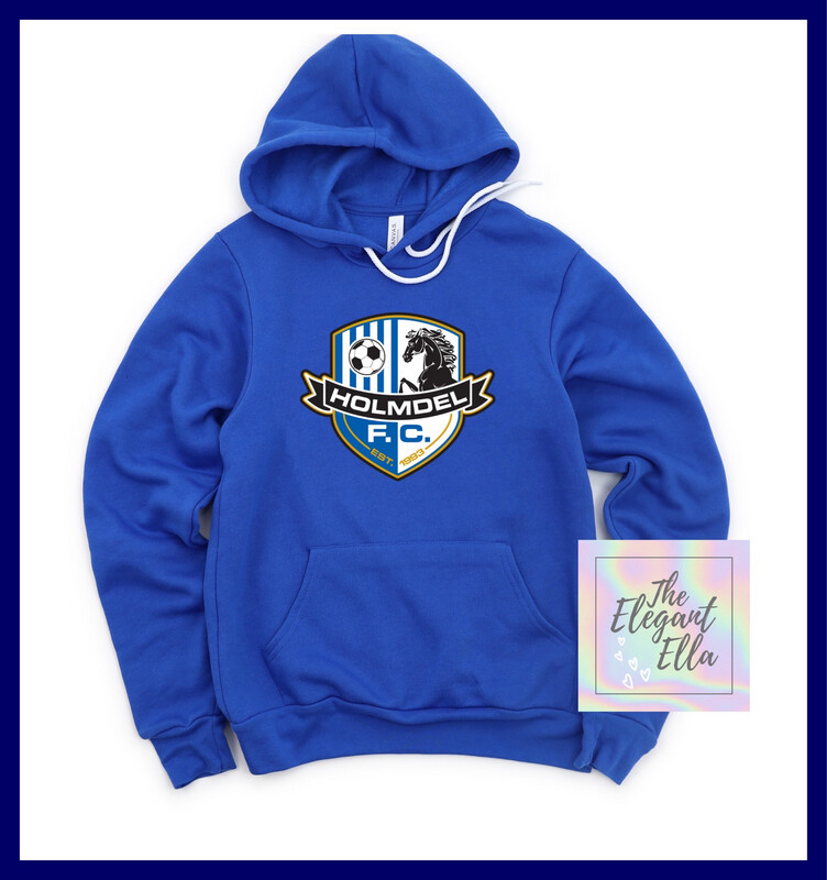 Holmdel HFC Royal Blue Youth &amp; Adult Premium Hoodie