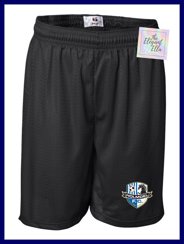 Holmdel HFC Black Athletic Shorts Youth &amp; Adult