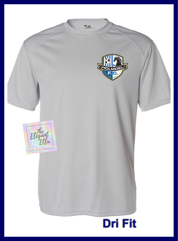 Holmdel HFC SILVER Dri-fit Tshirt Adult &amp; Youth