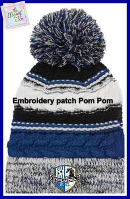 Holmdel HFC Embroidery Patch XL Pom Pom Hat