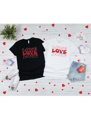 LOVE LOVE LOVE Valentine shirt