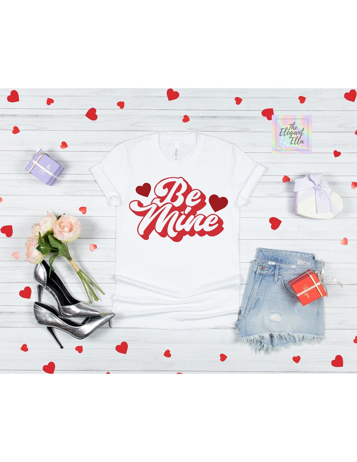 RETRO Be mine Valentine shirt