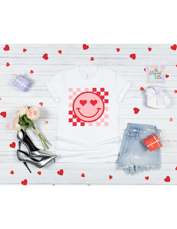Smiley face Valentine shirt