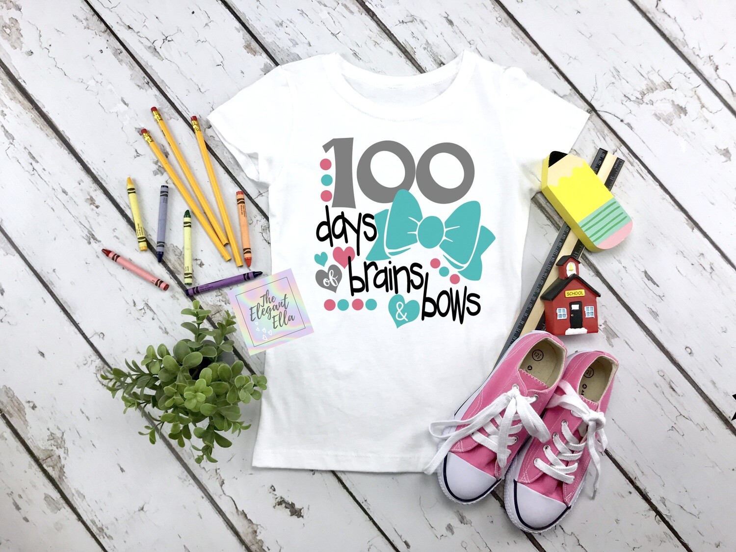 100 days of brains and bows