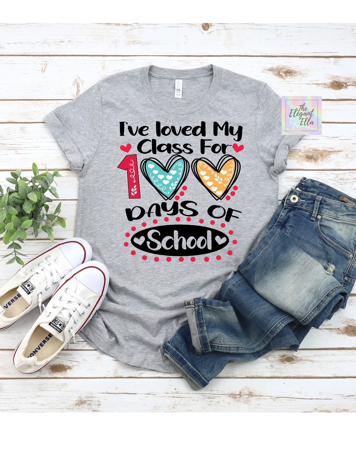 teacher- I loved my class for 100 days