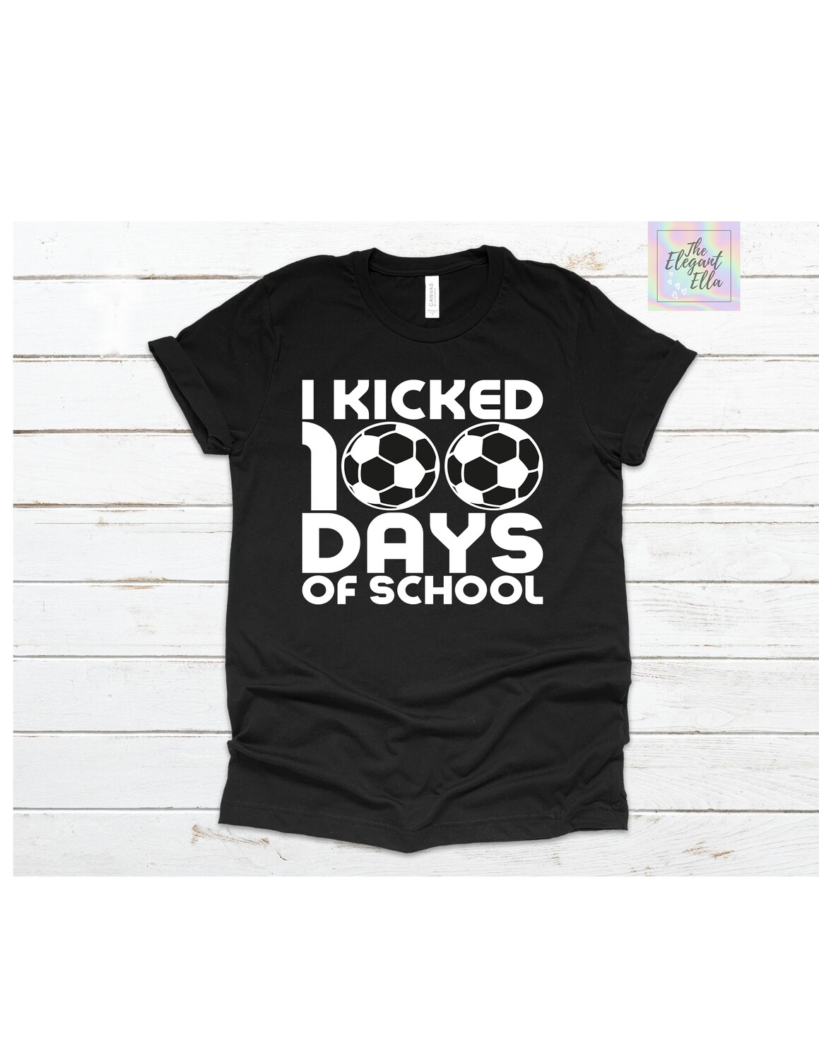 I kicked 100 days-Soccer