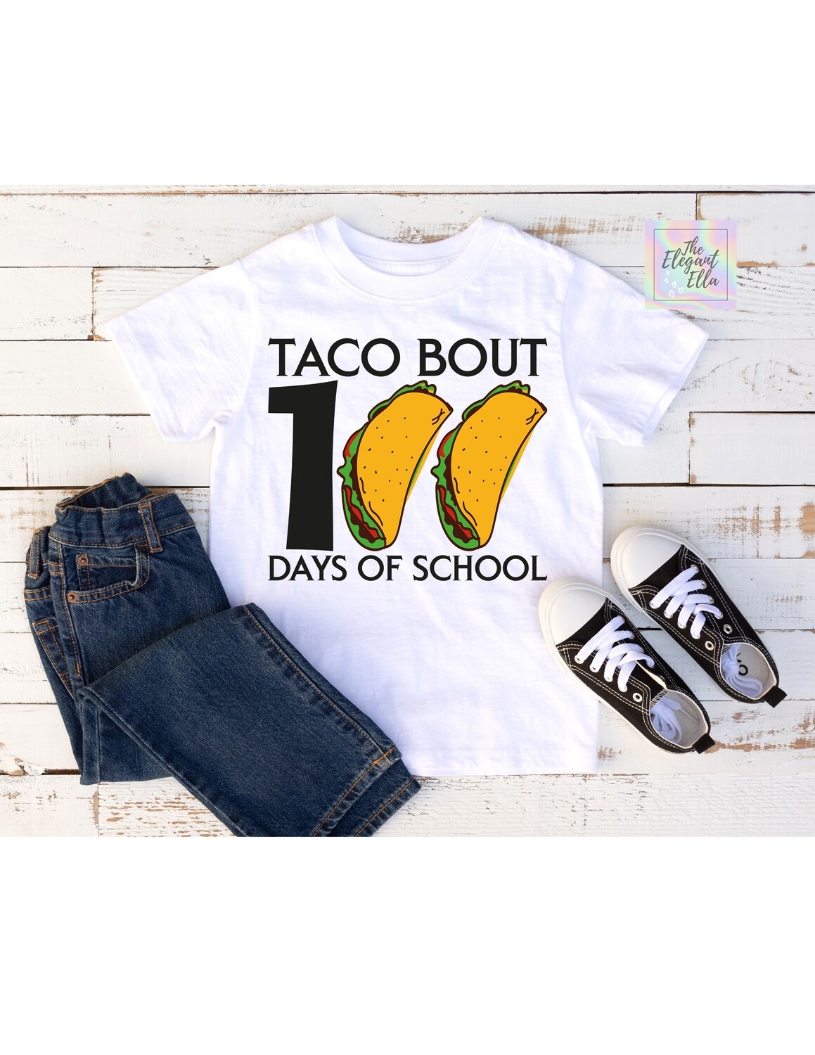 Taco Bout  100 days of school-