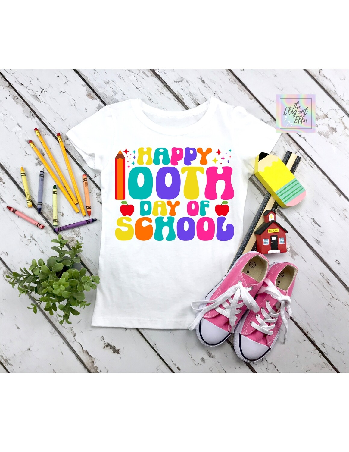 100 days of school- Fun Retro