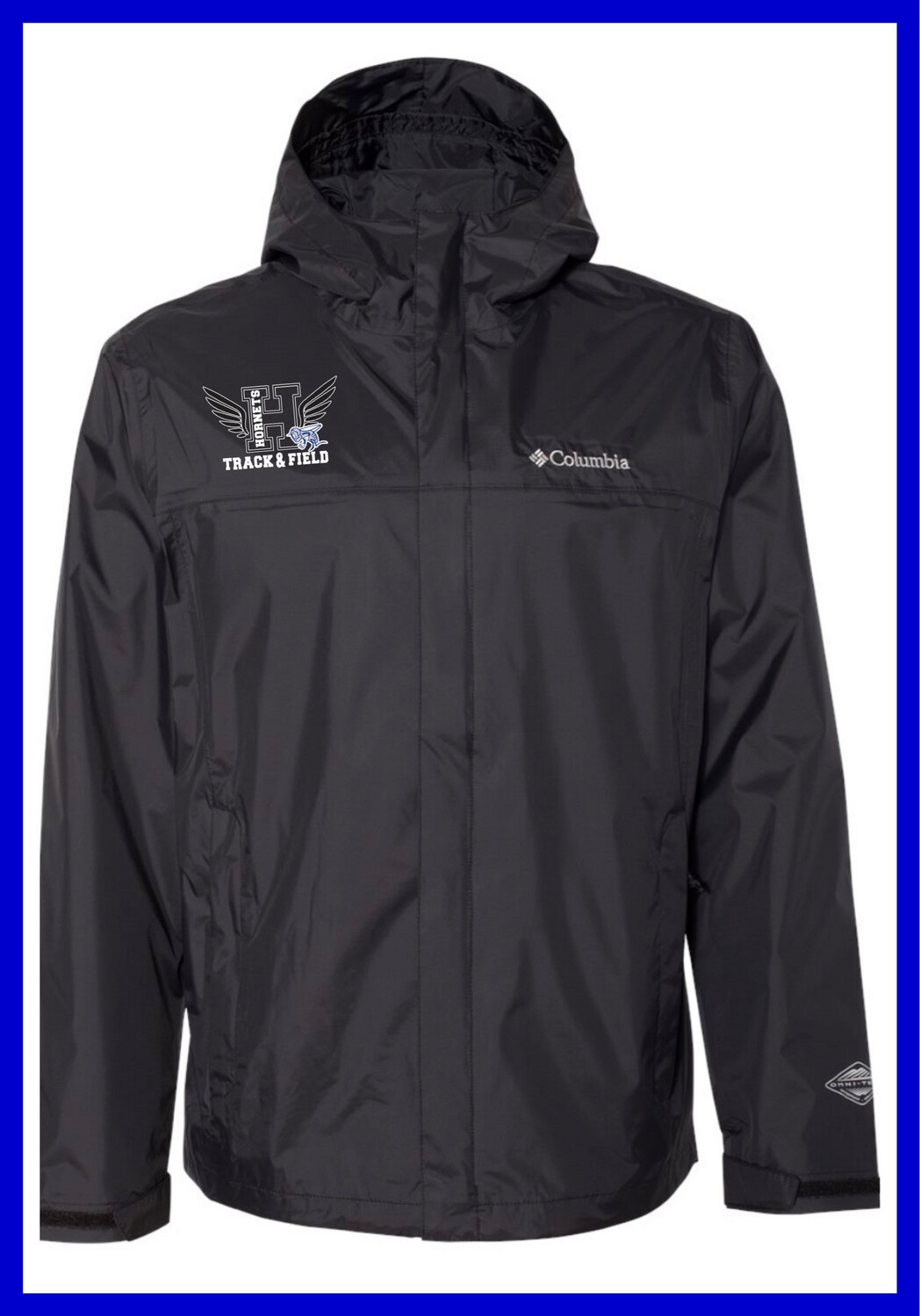 Track And Field Men’s Columbia Waterproof Jacket