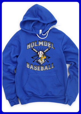 Holmdel Baseball royal blue Hooded Sweatshirt