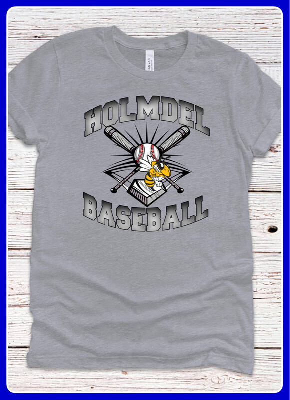 Holmdel Baseball Gray T-Shirt