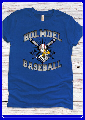 Holmdel Baseball Royal Blue T-Shirt
