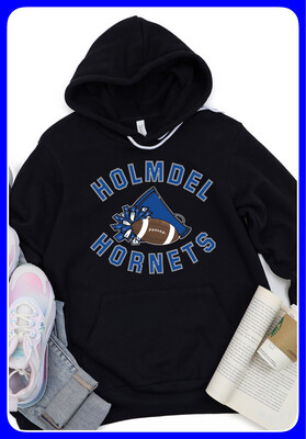BLACK YOUTH & ADULT Holmdel Cheer hoodie