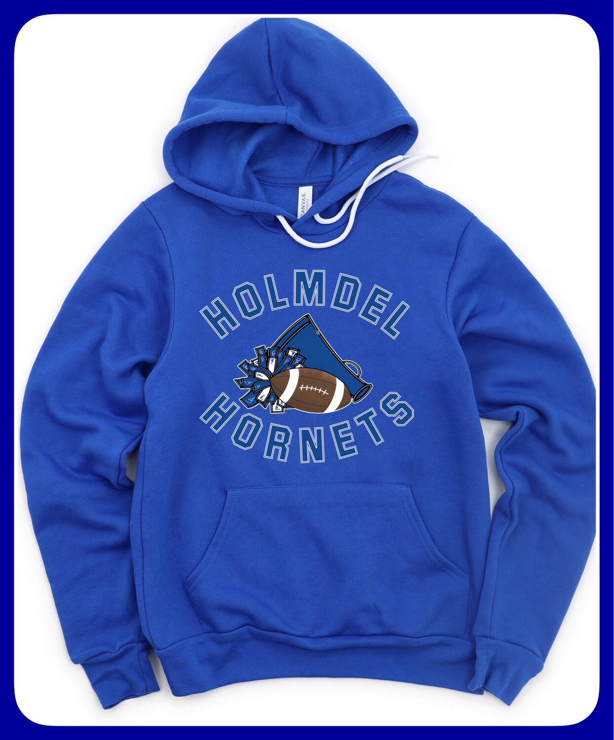 Royal Blue YOUTH & ADULT Holmdel Cheer hoodie