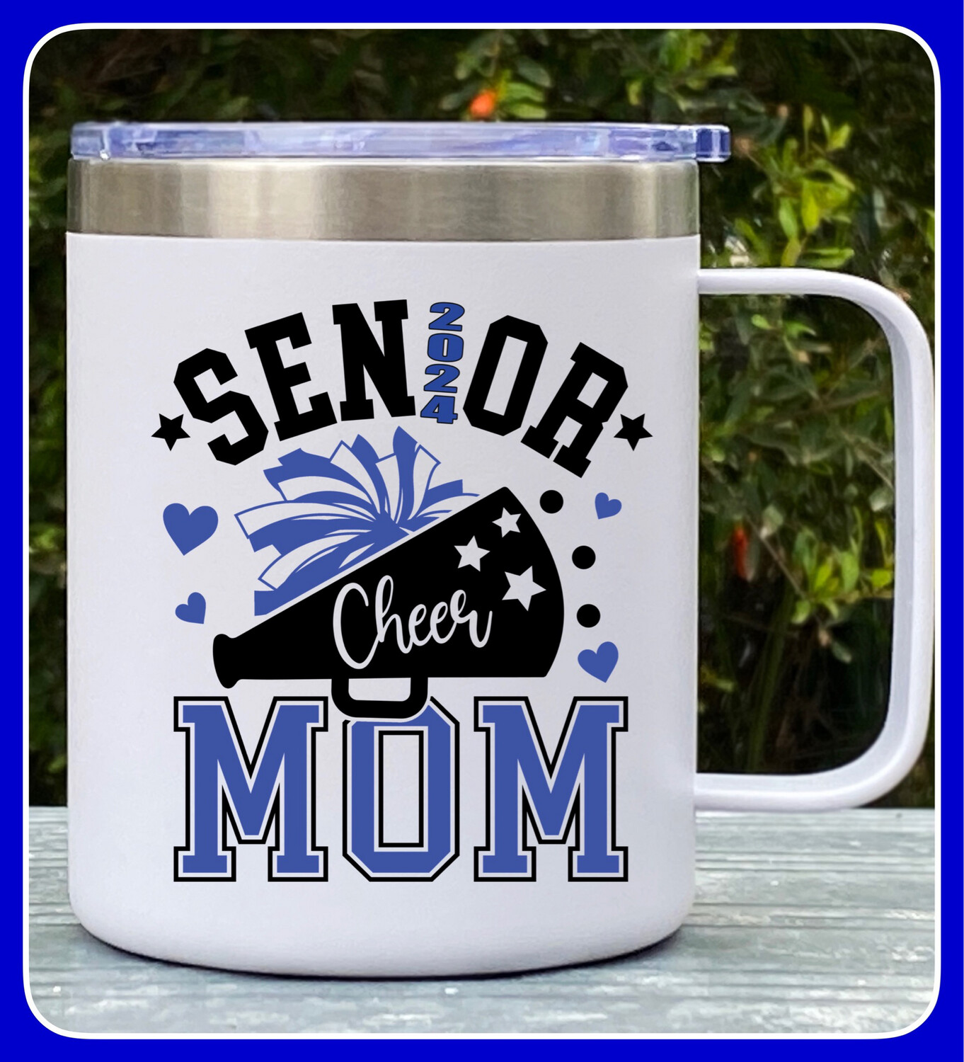 Senior Cheer Mom Travel Mug