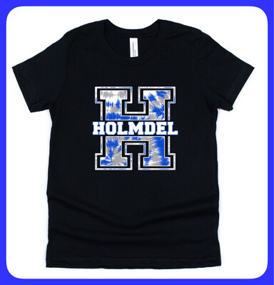 HOLMDEL H Black T- Shirt