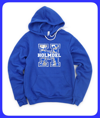 Heathered Royal Holmdel H pullover YOUTH & ADULT