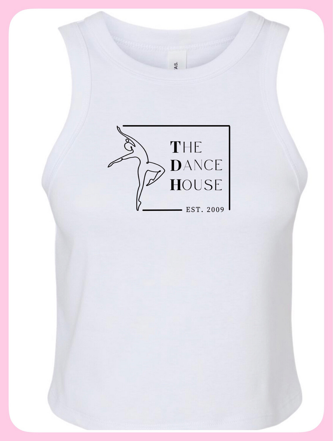 TDH Bella Canvas ADULT Cropped Fitted Tank