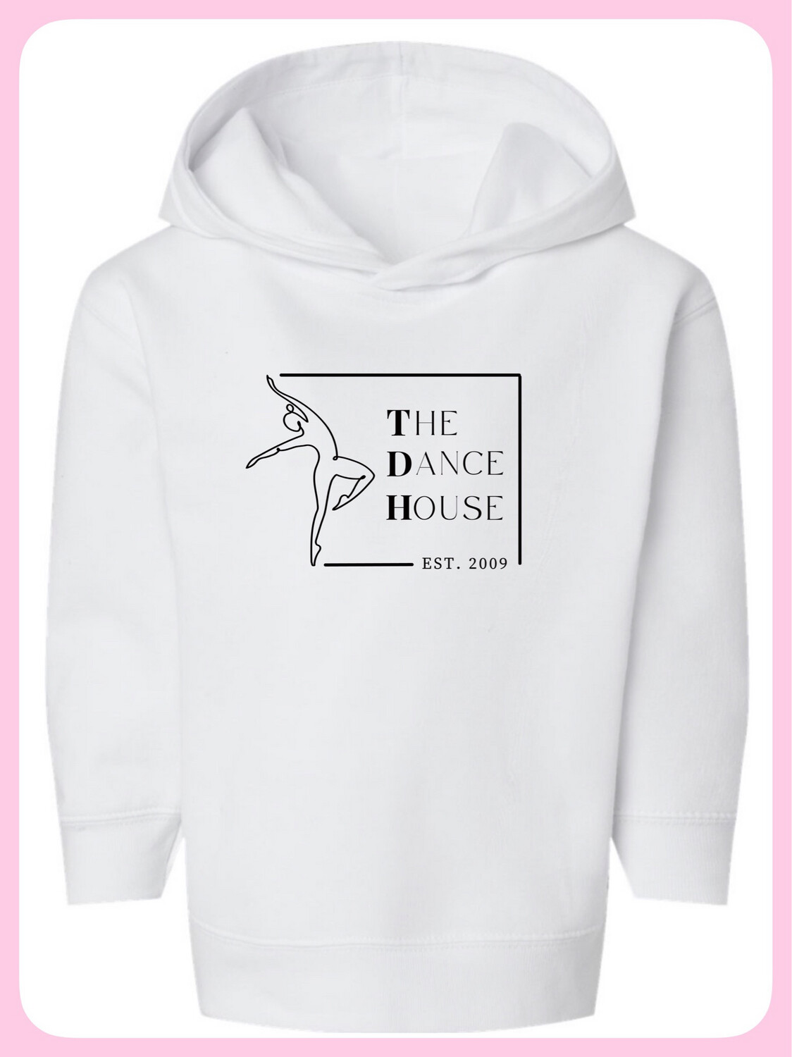 TDH Toddler &amp; Youth Hoodie PINK OR WHITE
