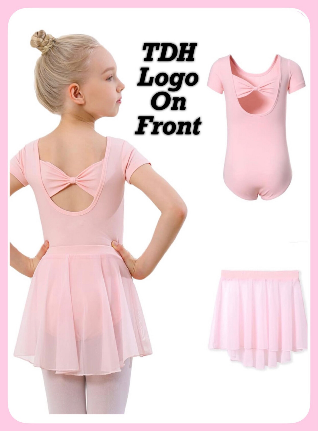 TDH Pink Leotard &amp; Skirt