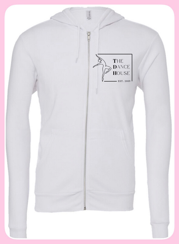 TDH Unisex Bella Canvas Full Zip Hoodie Adult