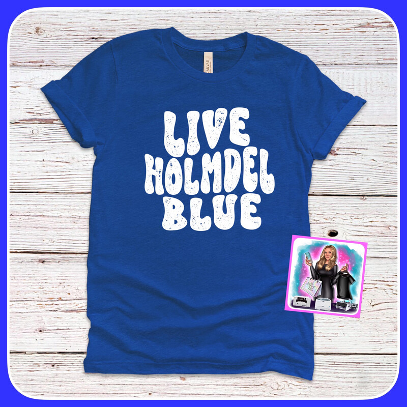 Live Holmdel blue T Shirt