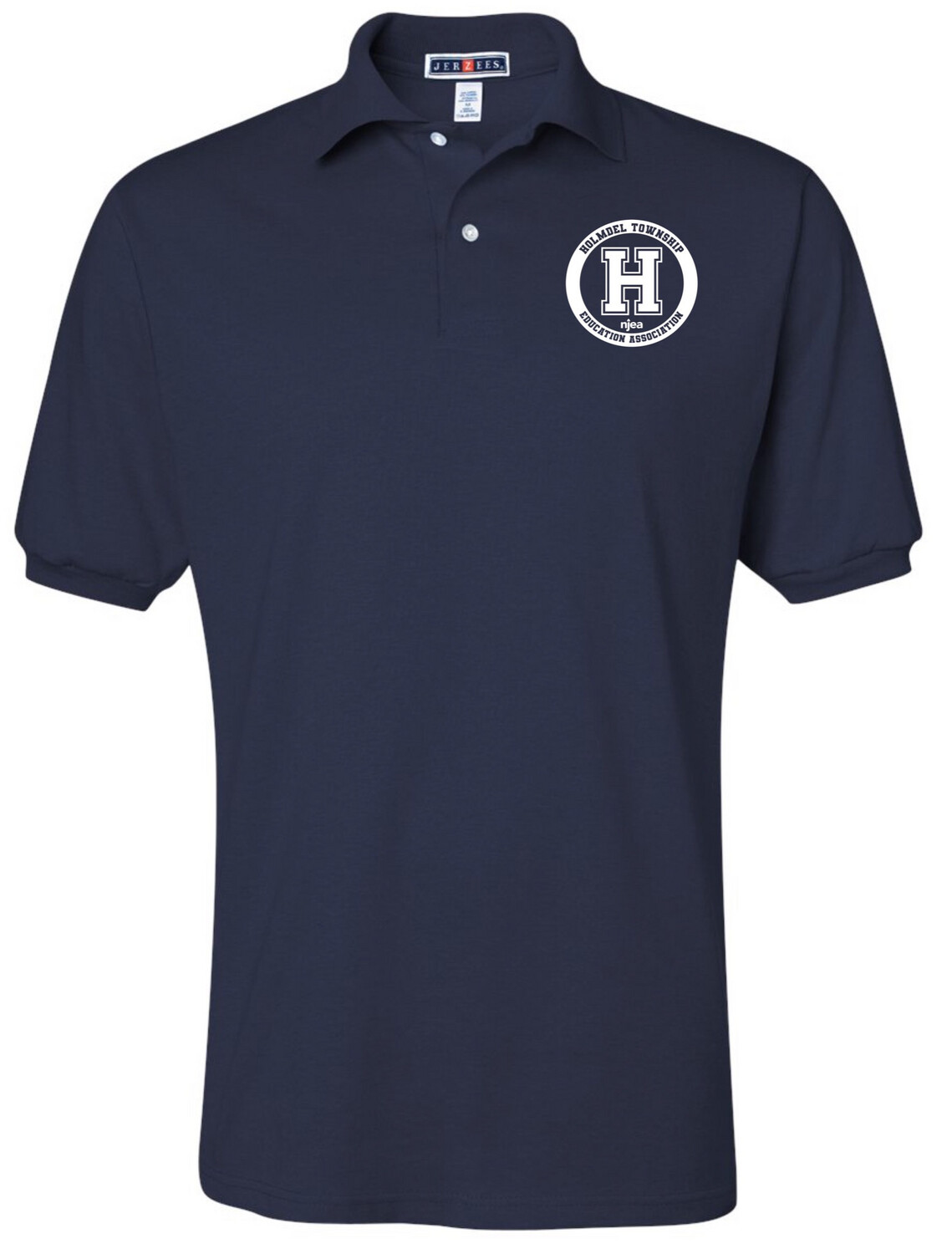 NJEA Mens Navy Or Red Polo