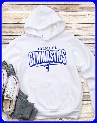 Holmdel HS WHITE Gymnastics Sweatshirt