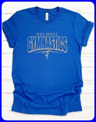 Holmdel HS ROYAL BLUE Gymnastics T SHIRT