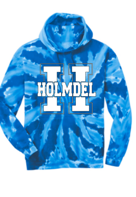 Holmdel  tie dye Sweatshirt H hoodie