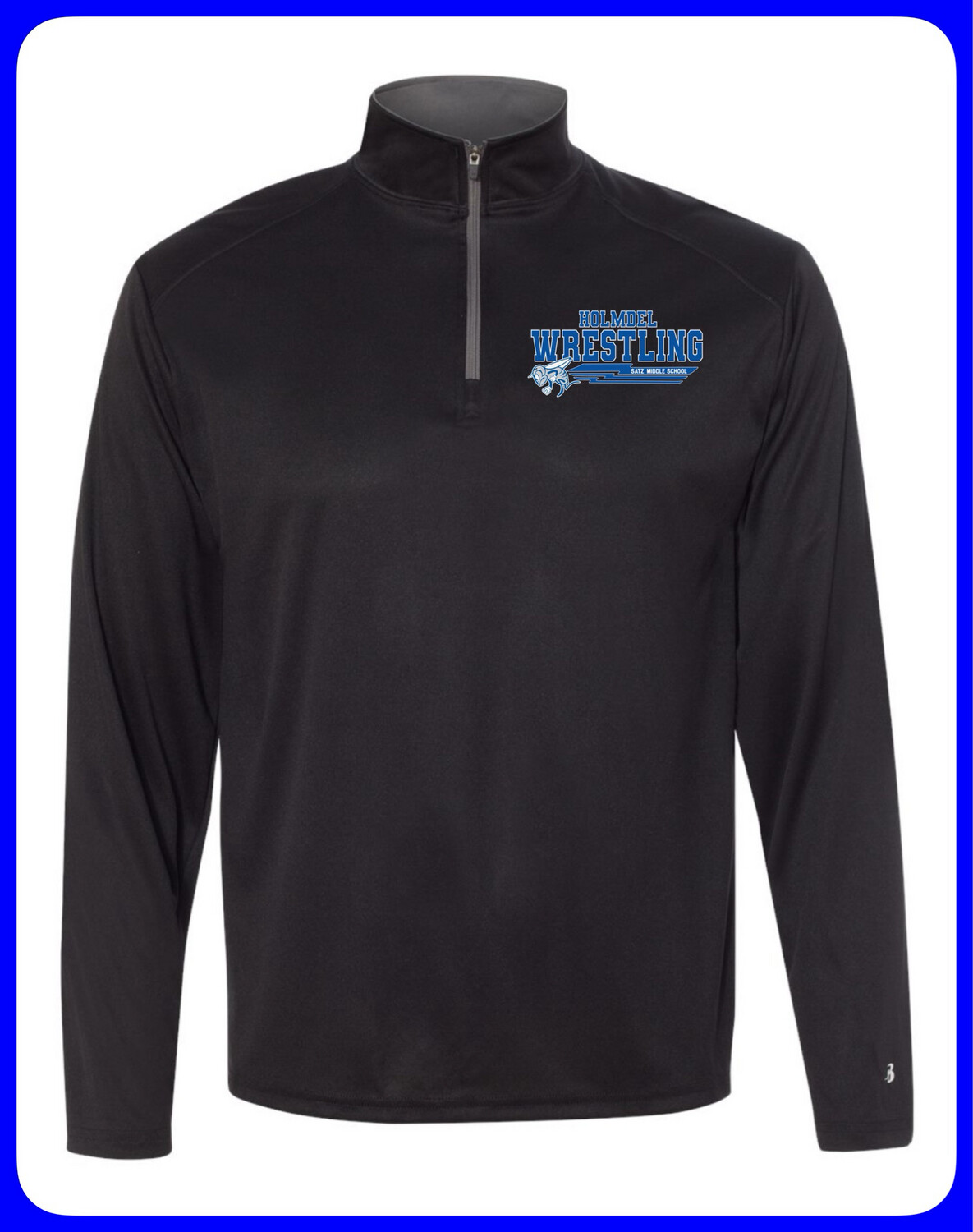 SATZ WRESTLING Quarter-Zip Pullover