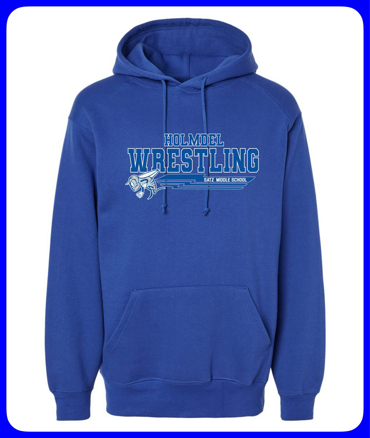 SATZ WRESTLING HOODED SWEATSHIRT