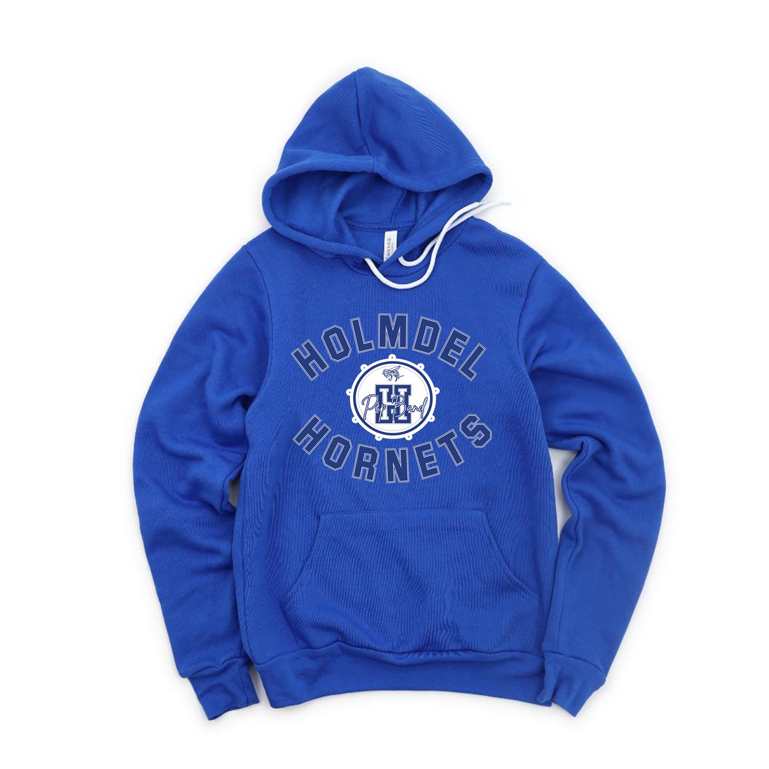 HOLMDEL HORNETS Pep Band Royal Blue Hoodie