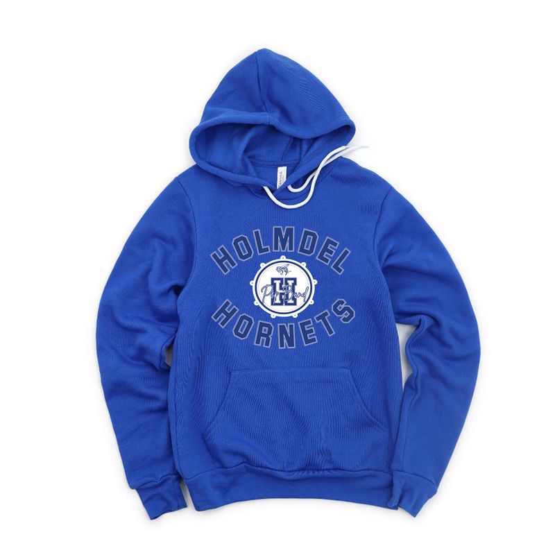 HOLMDEL HORNETS Pep Band Royal Blue Hoodie