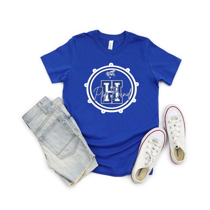 Royal Blue PEP BAND T SHIRT