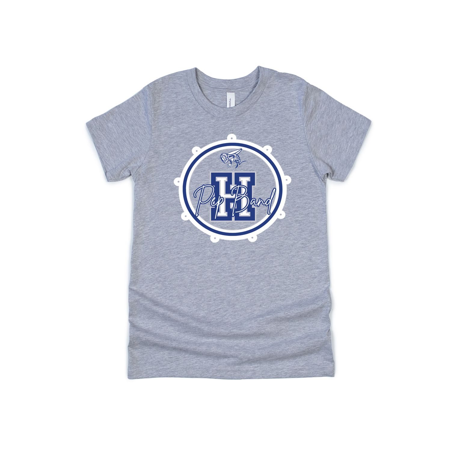 Heathered Grey  PEP BAND T SHIRT