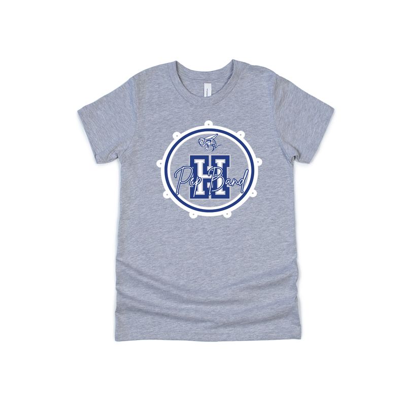 Heathered Grey  PEP BAND T SHIRT