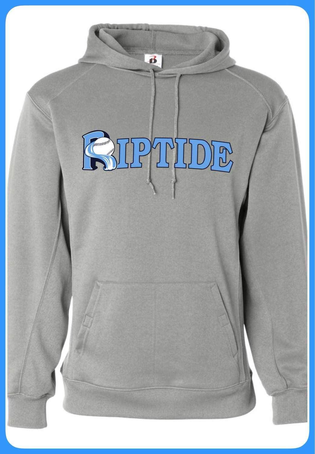 Badger Performance Fleece GRAY Riptide