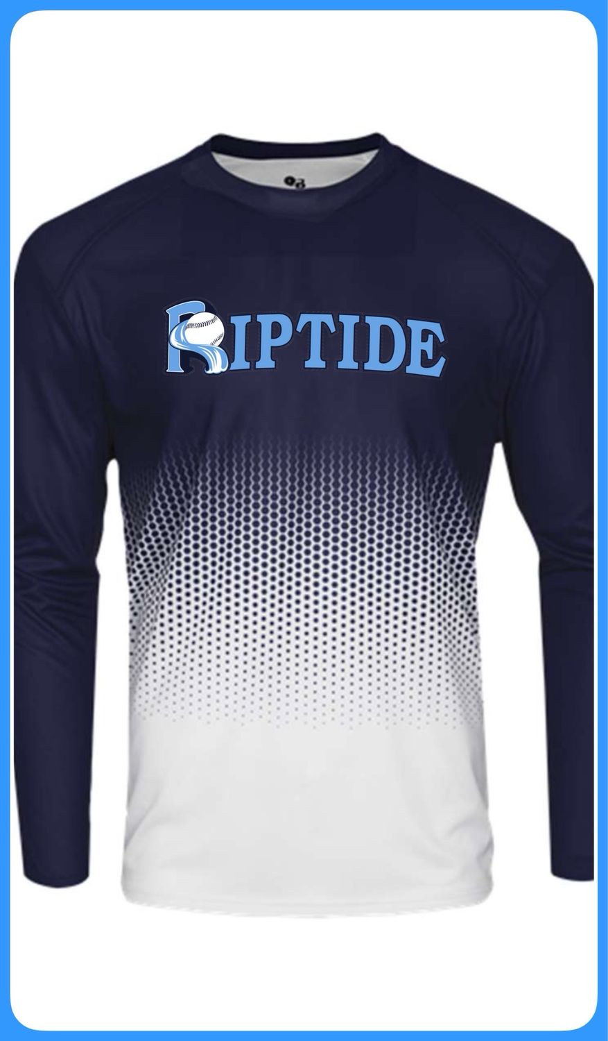 Badger dri- fit long sleeve T shirt
