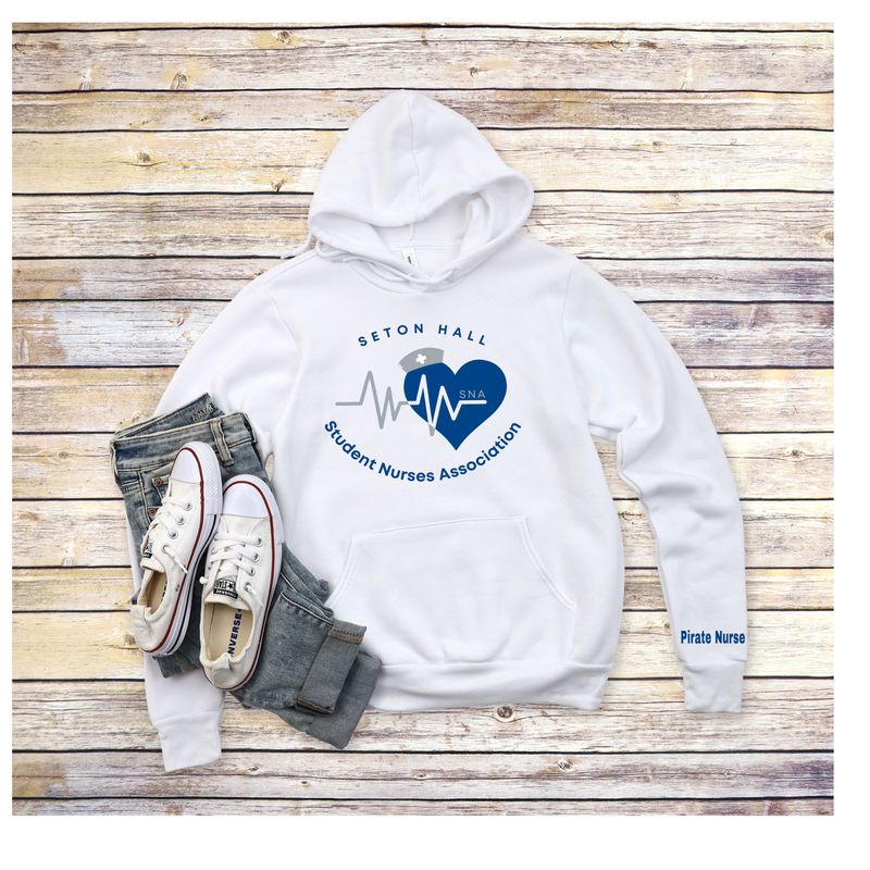 SH white hoodie