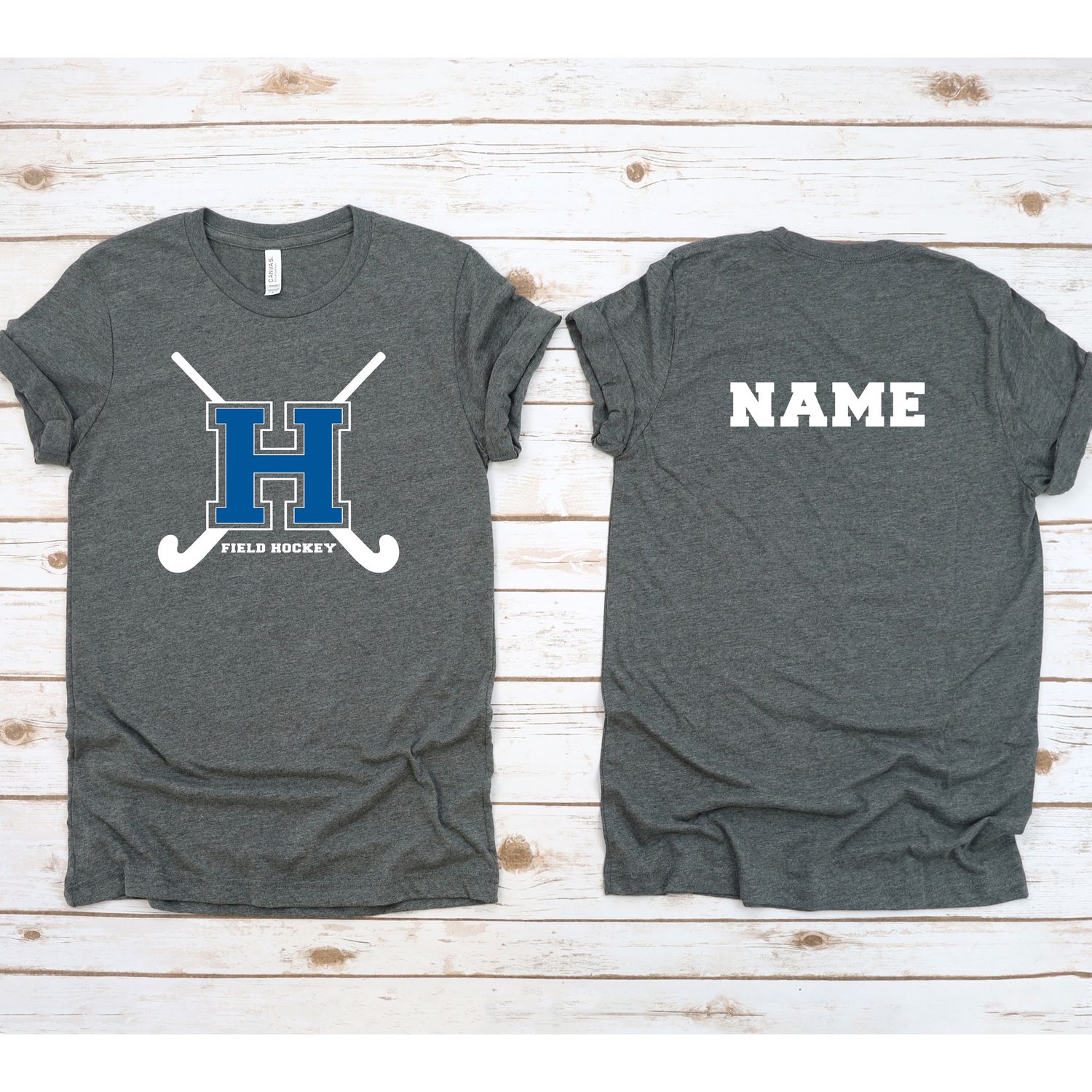 Oxford Gray H Field Hockey T shirt