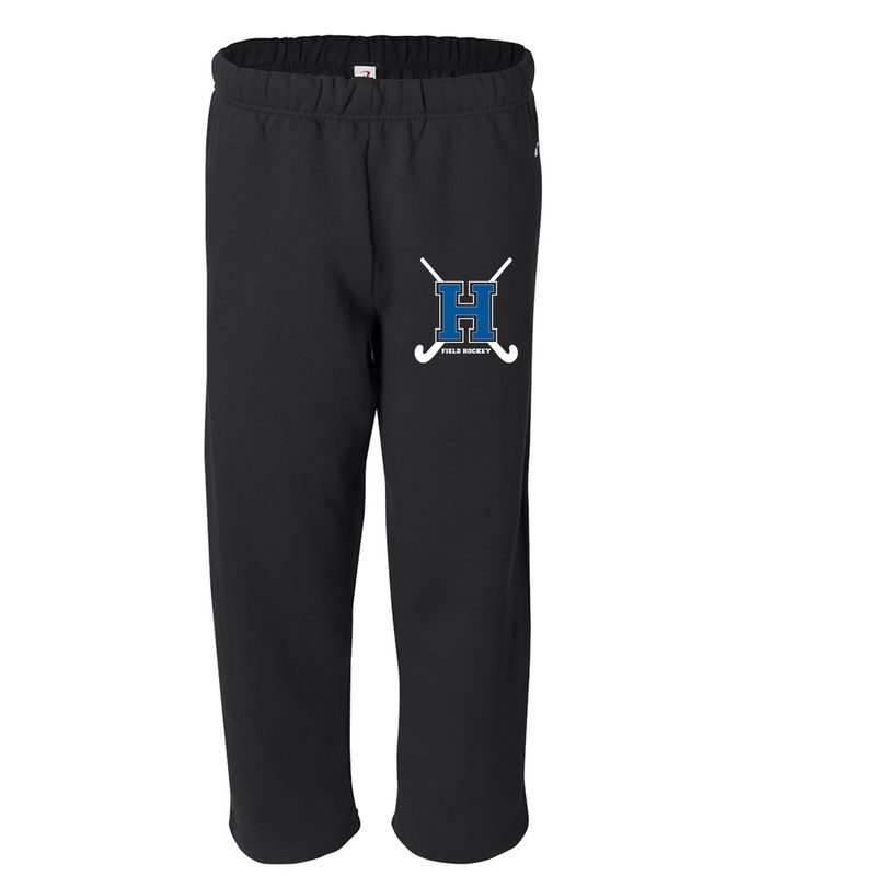 H Field Hockey open bottom sweatpants