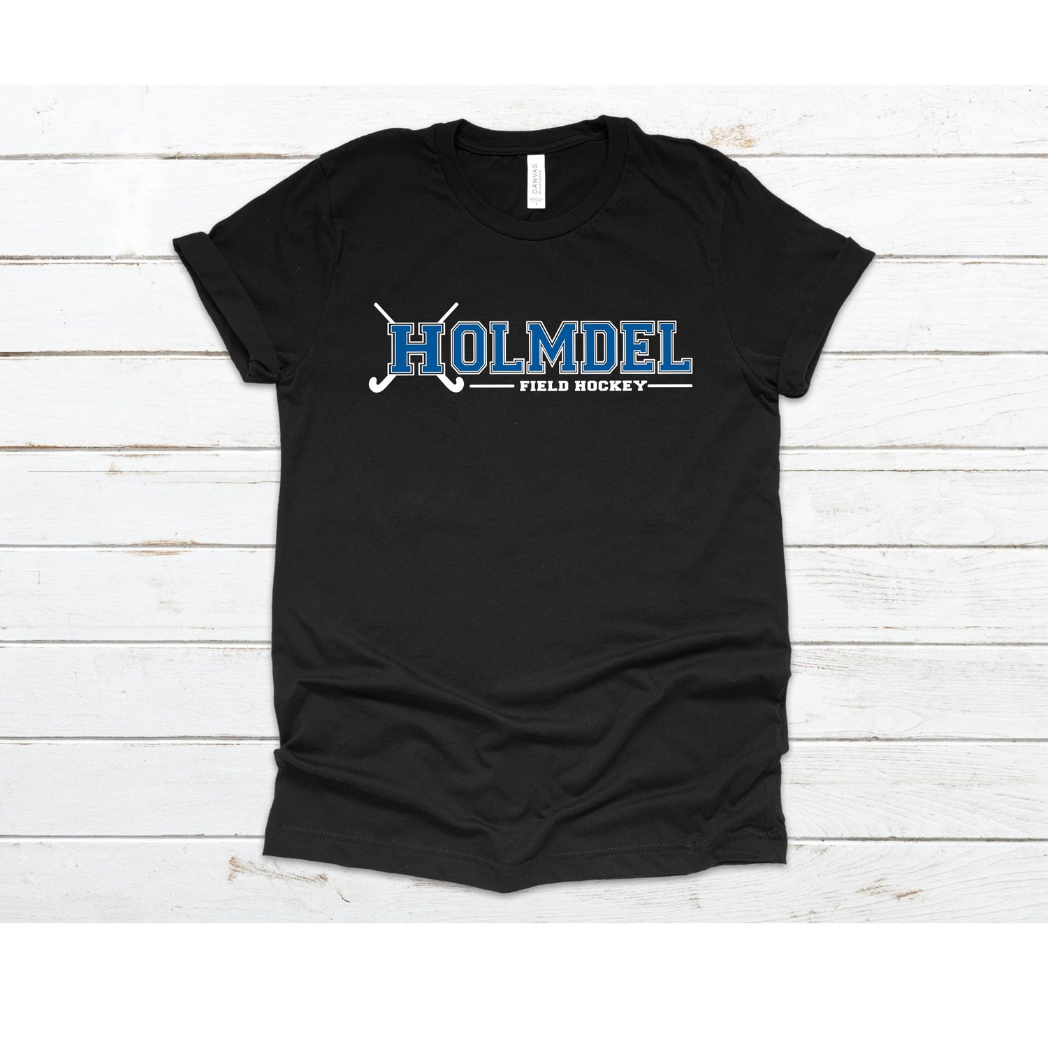 Black Holmdel Field Hockey T shirt