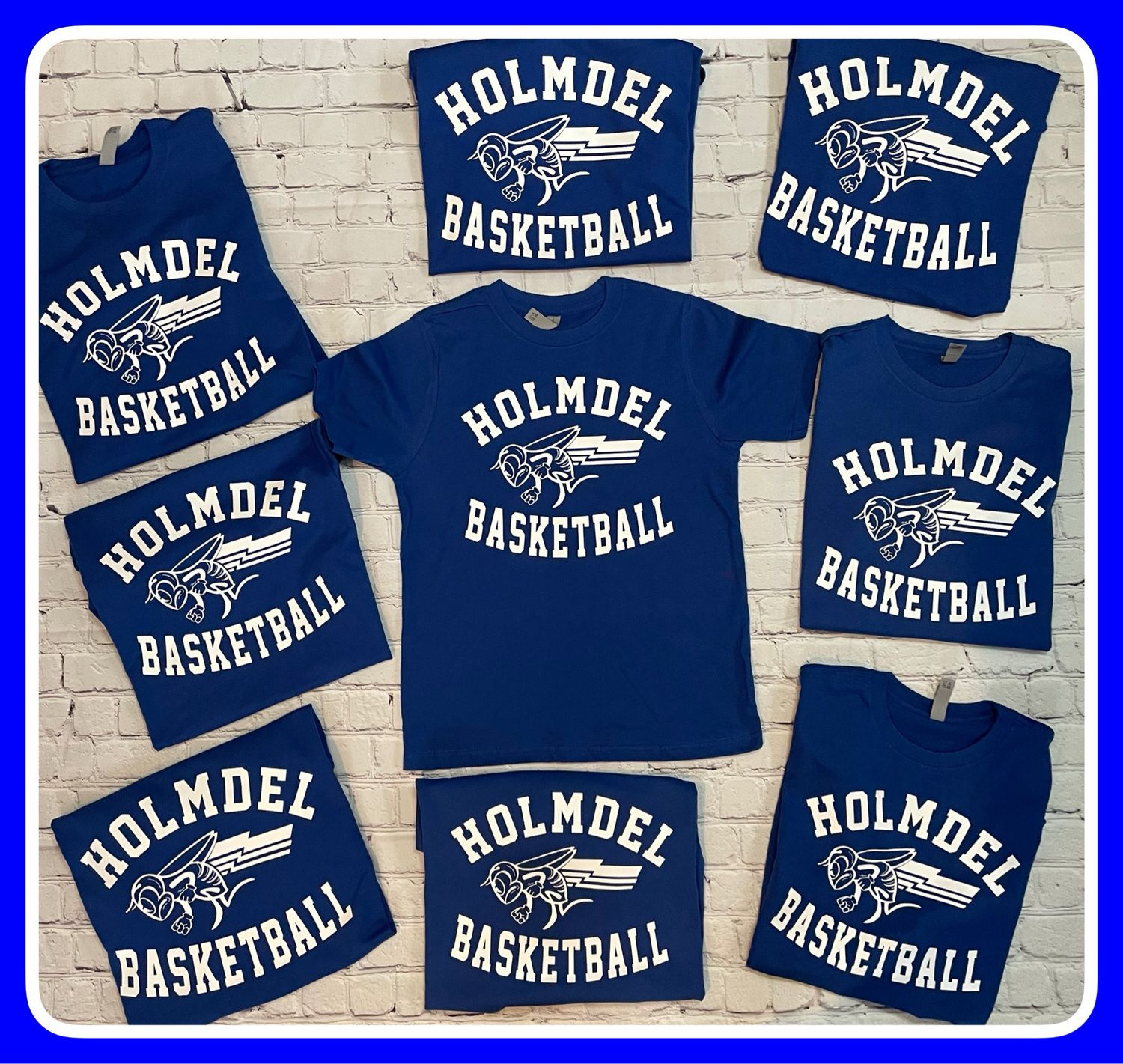 Holmdel Hornets Graphic Basketball T Shirt
