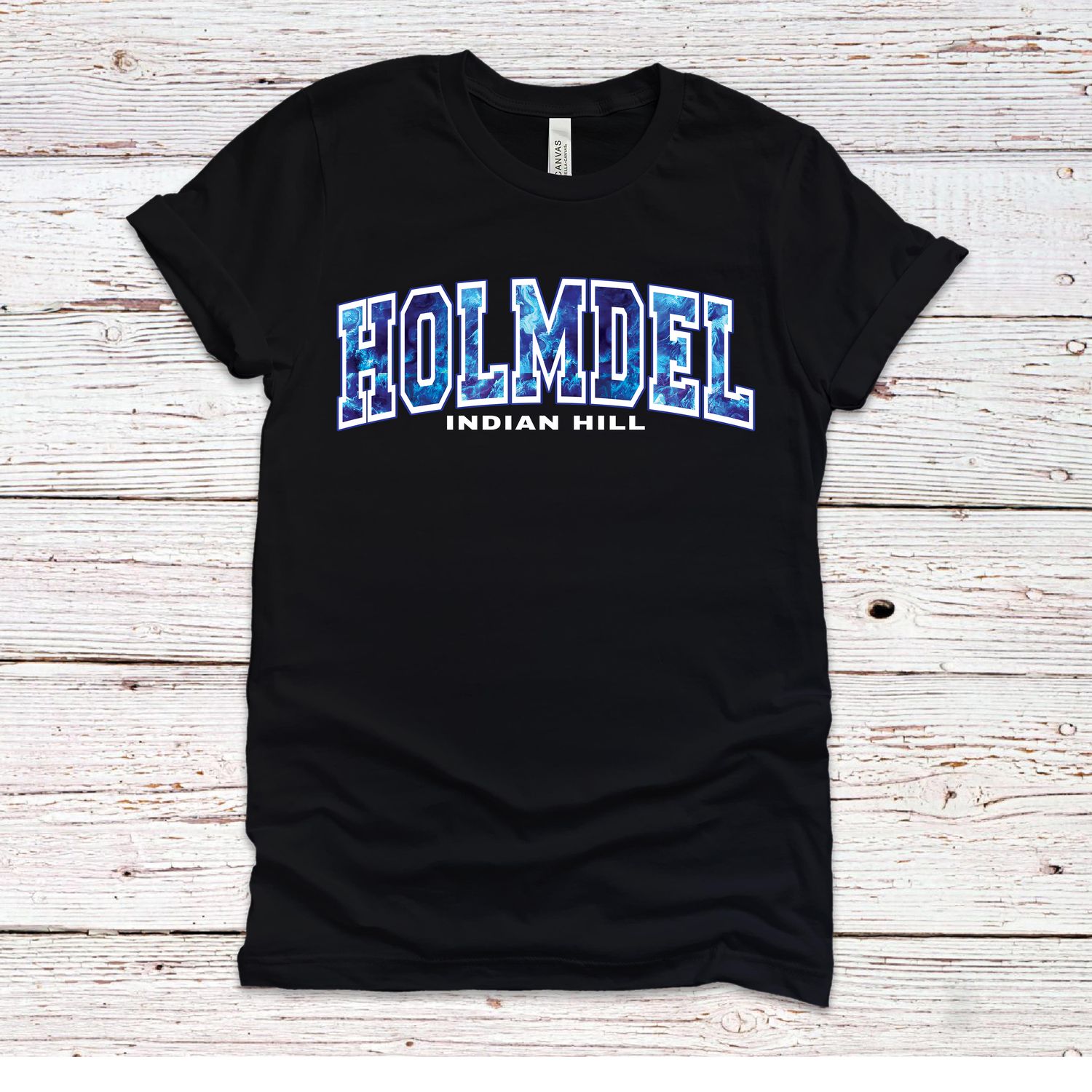 HOLMDEL MARBLE- Indian Hill BLACK T- Shirt